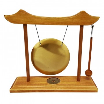 Bord gong lyst tre medium 12 cm diameter