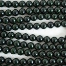 Stjernestein, grønn (Syntetisk) med hull, 6 mm, runde (30 stk) thumbnail