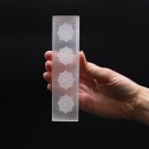 Selenitt, hvit charging plate Mandala, 15 cm thumbnail