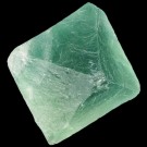 Fluoritt, grønn åtte kant Rå Medium 30 mm AAA-kvalitet thumbnail