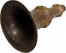 Tibetansk sammenleggbar seremoni trompet 105 cm thumbnail