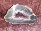 Agat geode med Ametyst 3958 gram thumbnail