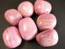 Rhodonitt, rosa Tromlet Medium AAA-kvalitet thumbnail