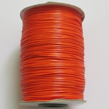 Vokset tråd, 1,0 mm, 170 meter, oransje
