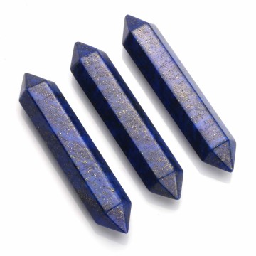 Lapis Lazuli 3,8 cm, dobbel spiss AAA-kvalitet