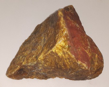 Crocidolitt, Silicified Tigerøye, gyllen Rå 438 gram AAA-kvalitet