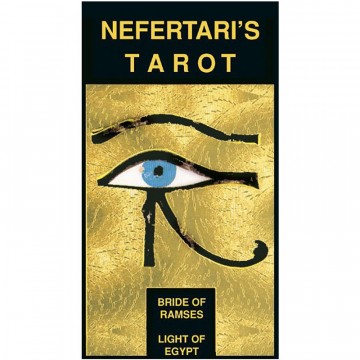 Golden Nefertari Tarot kort av Silvana Alasia