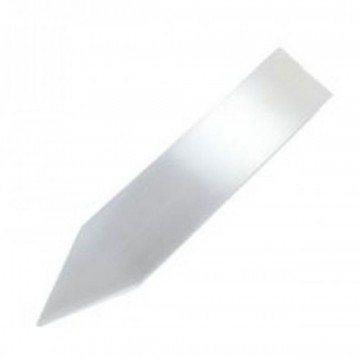 Selenitt, hvit flat point 20 cm, AAA-kvalitet