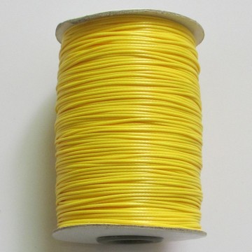 Vokset tråd, 1,0 mm, 170 meter, gul