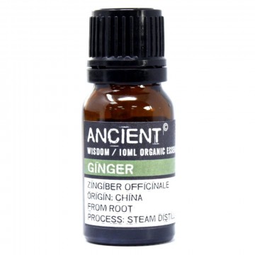 AW Ingefær (Ginger) organisk økologisk eterisk olje, 10 ml