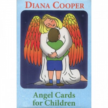 Angel Cards for Children Orakel kort engelske av Diana Cooper