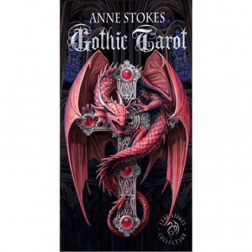 Gothic tarot kort av Anne Stokes