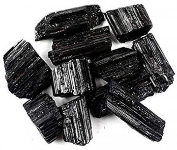 Turmalin, svart Rå 50-100 gram AAA-kvalitet