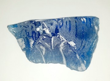 Obsidian, blå ekte Rå 117 gram AAA-kvalitet