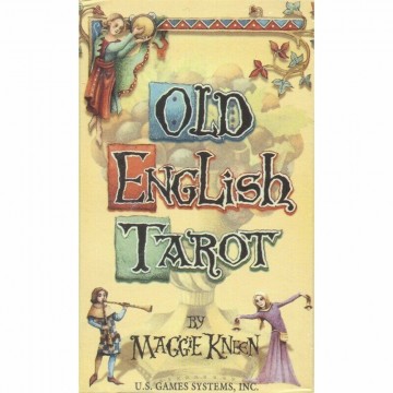 Old English Tarot kort av Maggie Kneen