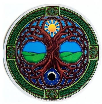 Vindus pynt, Tree of Life sticker