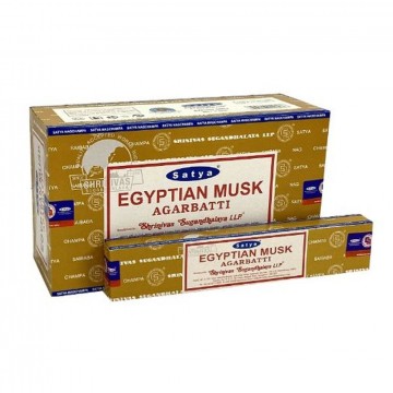 Satya røkelsespinner Egyptian Musk, 15 gram