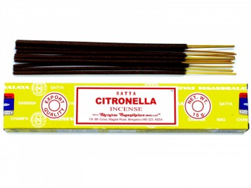 Satya røkelsespinner Citronella, 15 gram