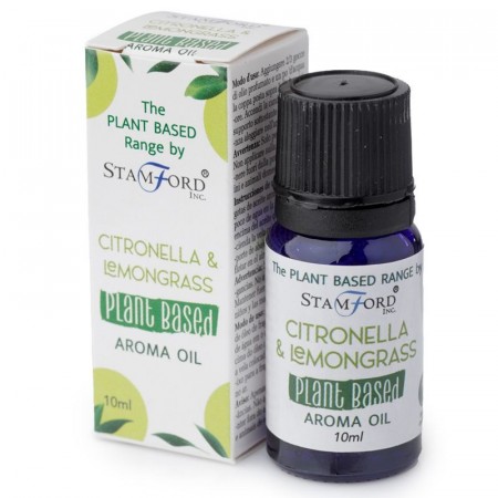 Plantebasert Citronella and Lemongrass olje, 10 ml