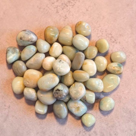 Amazonitt Tromlet Medium A-kvalitet