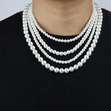 Halskjede med beads (perler)