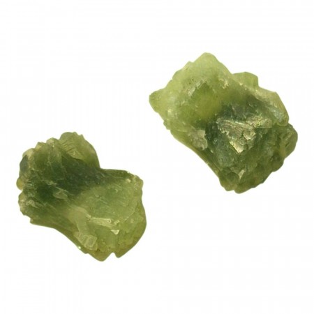 Prehnitt, bowies, Split Colored AAA-kvalitet