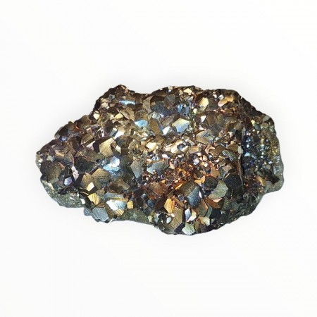 Pyritt, irriserende klynge 266 gram AAA+ kvalitet