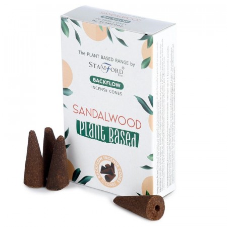 Plant Based Back Flow røkelse Sandalwood